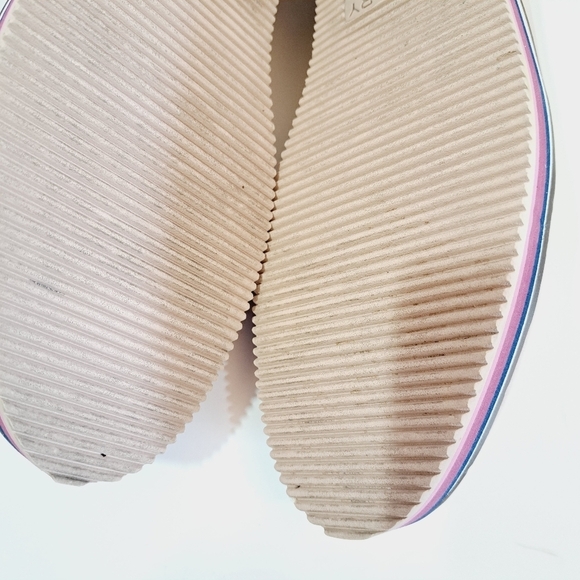 Sperry A/O 2-Eye Stacked Eva Multi Stripe in Rose Size 12 - Picture 10 of 12